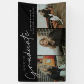 Afstuderen manuscriptgraduatie partij 3 fotobanner spandoek (Verticaal)