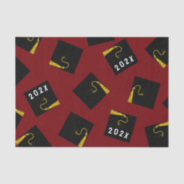 Afstuderen Maroon 2025 Tissuepapier