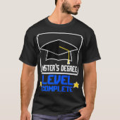Afstuderen mastergraad videogame gamer MSW Soci T-shirt (Voorkant)