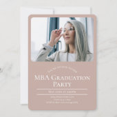 Afstuderen MBA Photo Afstuderen Kaart (Voorkant)