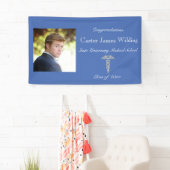 Afstuderen, Medische School, Aangepaste foto Spandoek (Insitu)