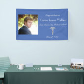 Afstuderen, Medische School, Aangepaste foto Spandoek (Beurs)