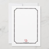 Afstuderen Medische school Foto Uitnodiging (Achterkant)