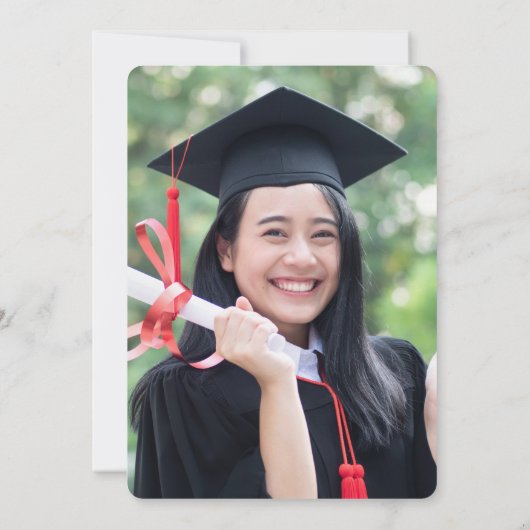 Afstuderen Medische School Kaart (Achterkant)