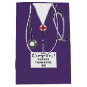 Afstuderen Medische School Medium Cadeauzakje (Voorkant)