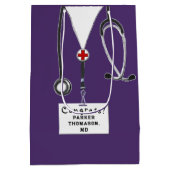 Afstuderen Medische School Medium Cadeauzakje (Achterkant)