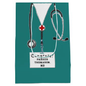 Afstuderen Medische School Medium Cadeauzakje (Achterkant)