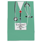 Afstuderen Medische School Medium Cadeauzakje (Achterkant)