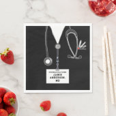 Afstuderen Medische School Napkins Servet (Insitu)