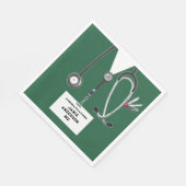 Afstuderen Medische School Napkins Servet (Hoek)
