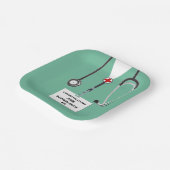 Afstuderen Medische School Papieren Bordje (Gebogen)