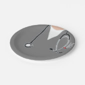 Afstuderen Medische School Papieren Bordje (Gekanteld)