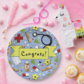 Afstuderen Medische School Papieren Bordje (Feest)