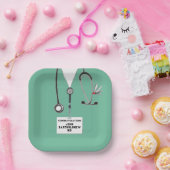 Afstuderen Medische School Papieren Bordje (Feest)