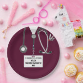 Afstuderen Medische School Papieren Bordje (Feest)