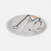 Afstuderen Medische School Papieren Bordje (Gekanteld)