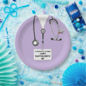 Afstuderen Medische School Papieren Bordje (Feest)