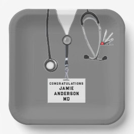 Afstuderen Medische School Papieren Bordje
