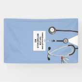 Afstuderen Medische School Spandoek (Horizontaal)