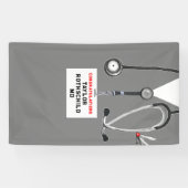 Afstuderen Medische School Spandoek (Horizontaal)