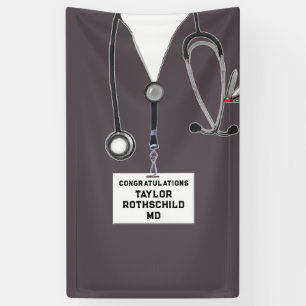 Afstuderen Medische School Spandoek