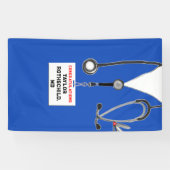 Afstuderen Medische School Spandoek (Horizontaal)
