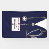 Afstuderen Medische School Spandoek (Horizontaal)