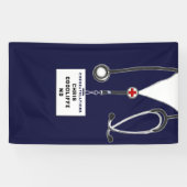 Afstuderen Medische School Spandoek (Horizontaal)