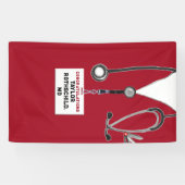 Afstuderen Medische School Spandoek (Horizontaal)