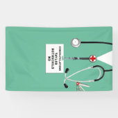 Afstuderen Medische School Spandoek (Horizontaal)