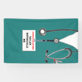 Afstuderen Medische School Spandoek (Horizontaal)