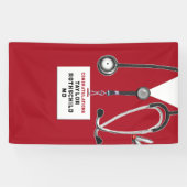 Afstuderen Medische School Spandoek (Horizontaal)