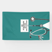 Afstuderen Medische School Spandoek (Horizontaal)