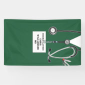 Afstuderen Medische School Spandoek (Horizontaal)