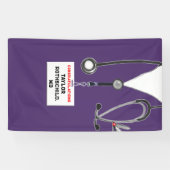 Afstuderen Medische School Spandoek (Horizontaal)