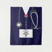 Afstuderen Medische School Wandkleed (Voorkant)