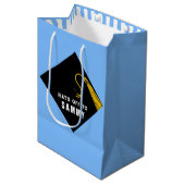 Afstuderen Medium Gift Bag Medium Cadeauzakje (Voorkant Gekanteld)
