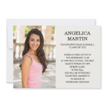 afstuderen met 2 indelingen 3 Aankondiging van de 