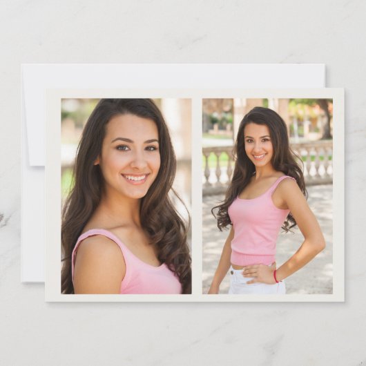 afstuderen met 2 indelingen 3 Aankondiging van de  (Achterkant)