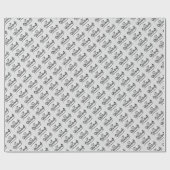 Afstuderen met de Afloopklep Cadeaupapier (Vlak)