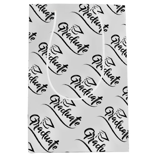 Afstuderen met de Afloopklep Medium Cadeauzakje (Voorkant)