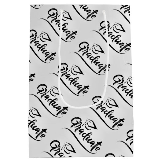 Afstuderen met de Afloopklep Medium Cadeauzakje (Achterkant)