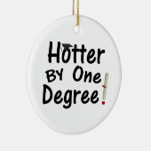 Afstuderen met één graad keramisch ornament (Rechts)