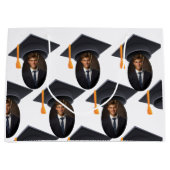 Afstuderen Met Foto en Jaar Groot Cadeauzakje (Voorkant)