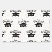 Afstuderen Met Foto en Jaar Inpakpapier Vel (Voorkant 3)