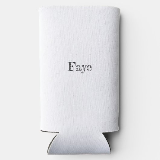 Afstuderen met Graduation Cap Custom Seltzer Blikjeskoeler (Achterkant)