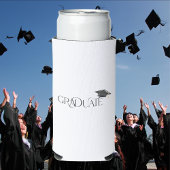 Afstuderen met Graduation Cap Custom Seltzer Blikjeskoeler