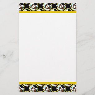 Afstuderen met Pet en diplomatie Briefpapier