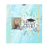 Afstuderen met Snoep Bar Wrapper Party Favors Notitieblok (Voorkant)