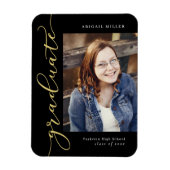 Afstuderen met zijdelings schrijfbare KLEURKLEUR Magneet (Verticaal)